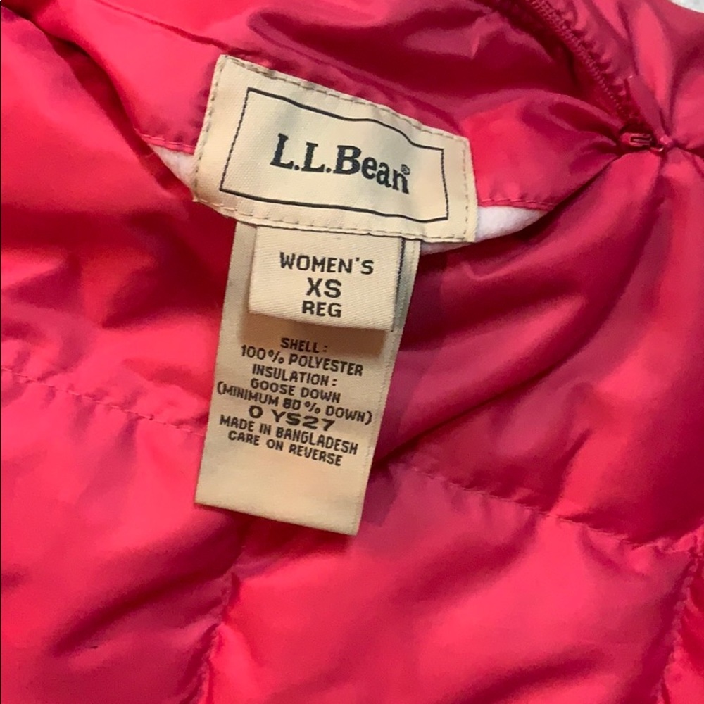 Ll Bean Goose Down Reversible Jacket - image 3